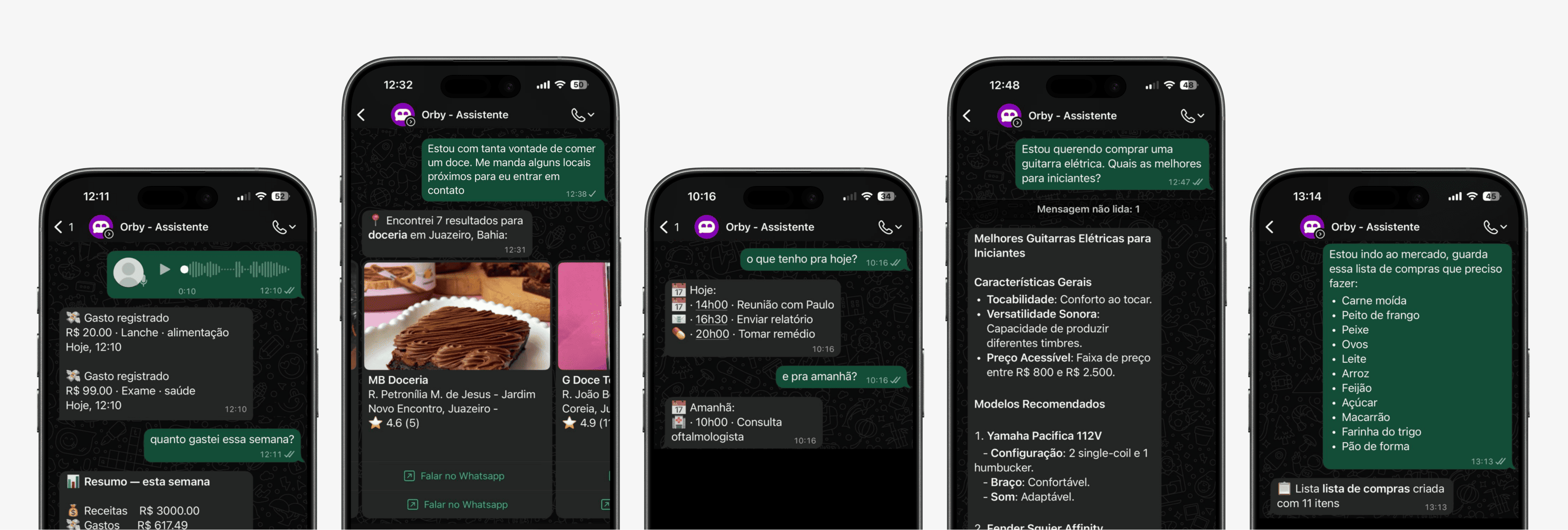 Orby — assistente pessoal no WhatsApp