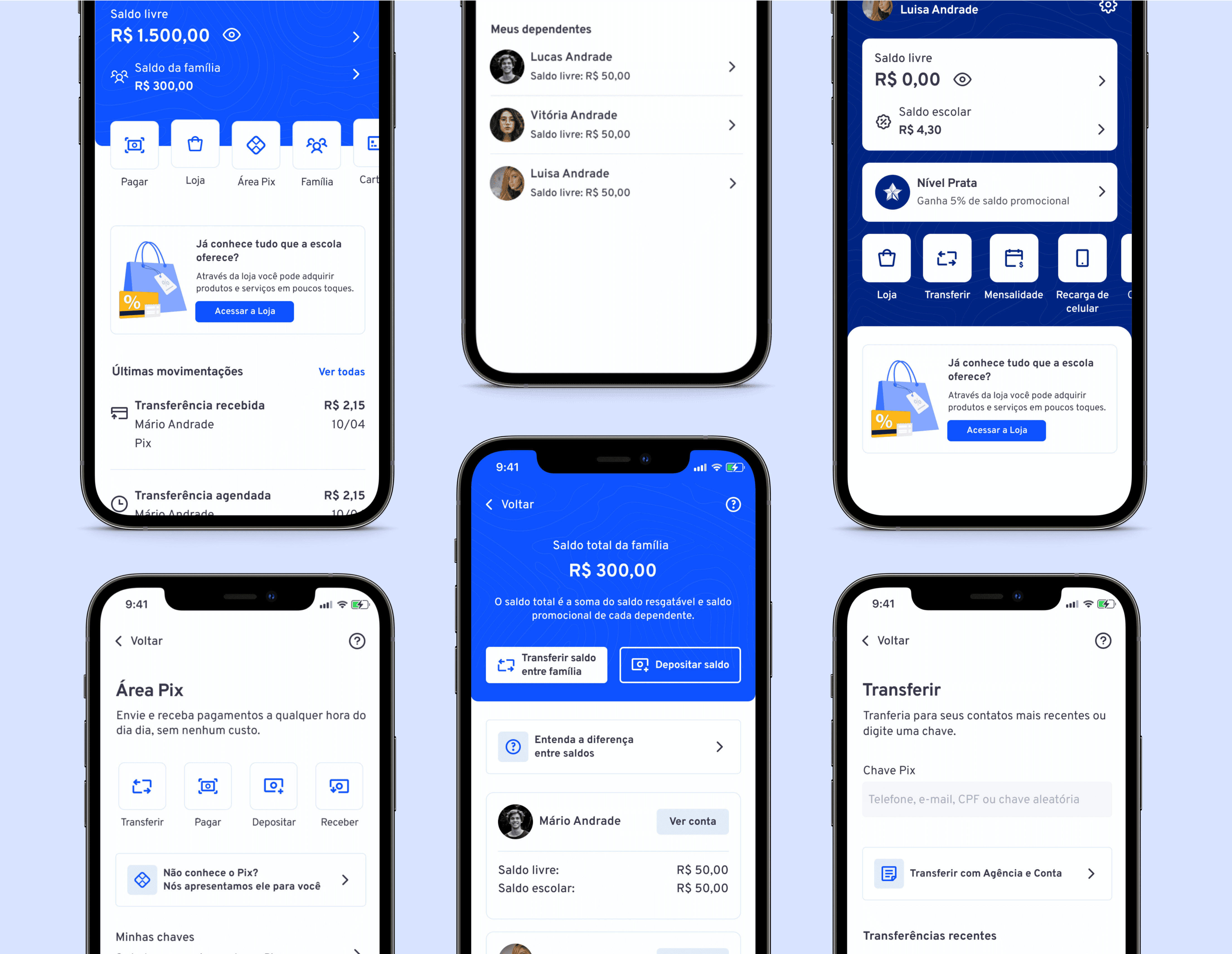 Youpay — telas do aplicativo